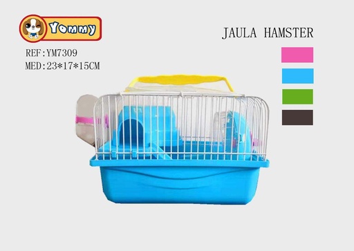 [YM7309] Jaula para hámster 23x17x15 cm - Accesorios para mascotas