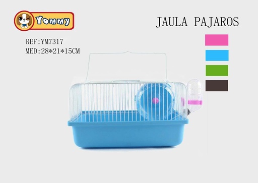 [YM7317] Caja para hámster 28*21*15CM - Jaula para mascotas