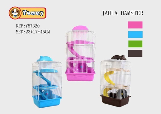 [YM7320] Jaula para hamsters 23*17*45CM - Jaulas para mascotas