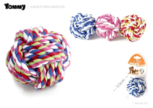 [YM7371] Juguete de Cuerda Doble 23CM - Juguete de cuerda para mascotas