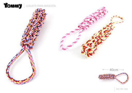 [YM7382] Juguete de cuerda para perros 40 cm - Juguetes para mascotas
