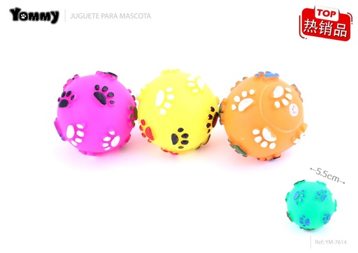 [YM7614] Juguete para mascotas de 5.5cm (juguete de goma) - Juguetes para mascotas