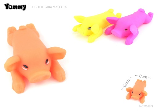 [YM7624]  Juguete de goma para mascotas 12*8*4 cm - Juguetes para mascotas