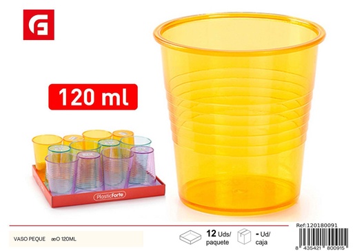 [120180091] Vaso pequeño de plástico 120ml - Utensilios de cocina