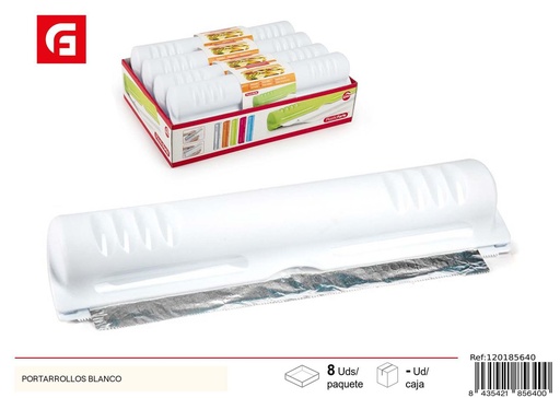 [120185640] Portarrollos blanco - Utensilios de cocina