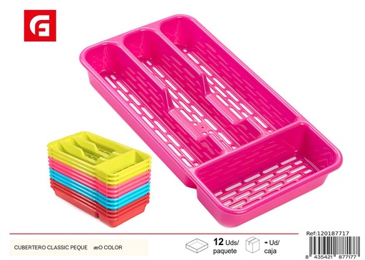 [120187717] Cubertero clásico pequeño de colores para organización de cocina
