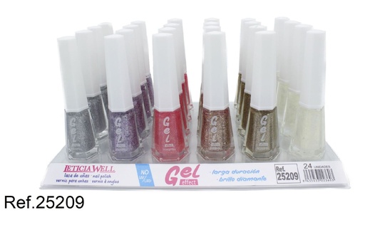 [8435433223603] Laca de uñas efecto gel (24 unidades) - Cosméticos