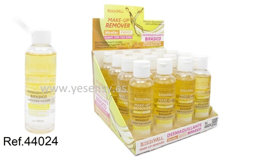 [8435433228233] Desmaquillante bifásico ojos amarillo 16/u - Cosméticos