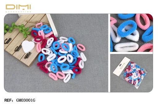 [8435452549807] Gomitas (24 uds) - Accesorios de peinado y moda