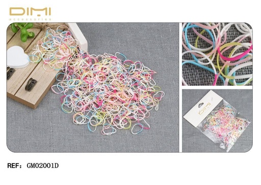 [8435452550346] Gomitas de colores 24 u - Gomas para el cabello