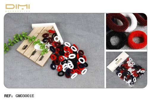 [8435452550575] Gomitas (24 uds) - Accesorios de peinado y moda