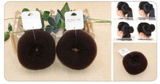 [8435452550964] Donnuts marrones 11 cm 12/u - Accesorios de belleza