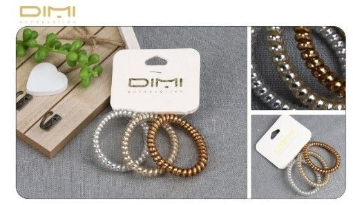 [8435452553729] Pack coletero de cable (24 unidades) - Accesorios para cabello