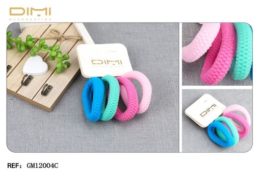 [8435452571495] Goma de pelo color (5 cm) (24 unidades) - Accesorios para cabello