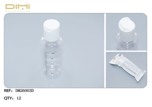 [8435452582439] Botes plásticos 100 ml 12 pz DM26003D - Envases y frascos