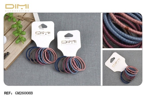 [8435560205473] Gomitas (4 cm - 24 uds) - Accesorios de peinado y moda