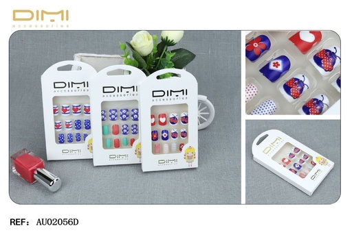 [8435560227673] Uñas Postizas 12 Uds - Uñas diminutas y productos de manicura