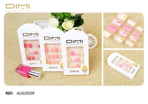 [8435560233643] Uñas Postizas 12 Uds - Uñas diminutas y productos de manicura