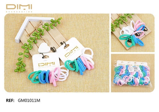 [8435560234480] Gomitas (4 cm - 24 uds) - Accesorios de peinado y moda