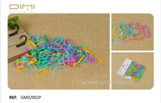 [8435560255683] Gomitas para el pelo 24/u variedad de colores GM02002P