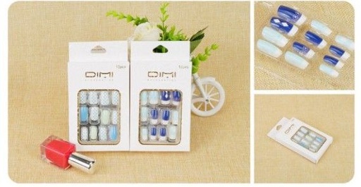 [8435560269741] Uñas postizas autoadhesivas - 12 unidades (AU04116-7 DM)