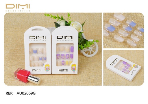 [8435560275490] Uñas Postizas 12 Uds - Uñas diminutas y productos de manicura