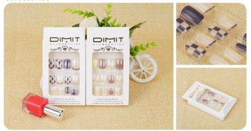 [8435560284119] Uñas Postizas 12 Uds - Uñas artificiales y productos de manicura