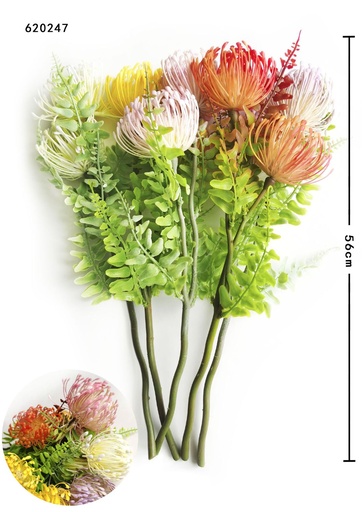 [620247混装] Rama de flor de acupuntura artificial - Pequeños arreglos decorativos