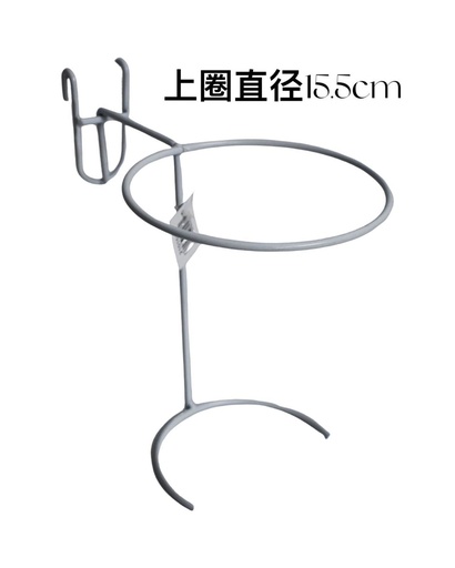 [210153] Gancho con anillo de 15.50 cm para cubo 210150 210151 - Accesorios decorativos