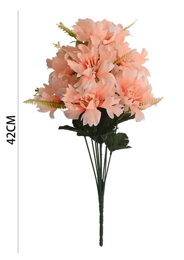 [6101072橙色] Ramo de flores artificiales naranjas - Decoración floral