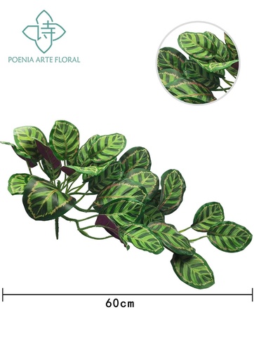 [D630440] Rama colgante con flores artificiales - Decoraciones