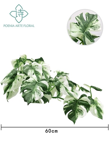 [D630441] Rama colgante de hojas decorativa 28 para interiores