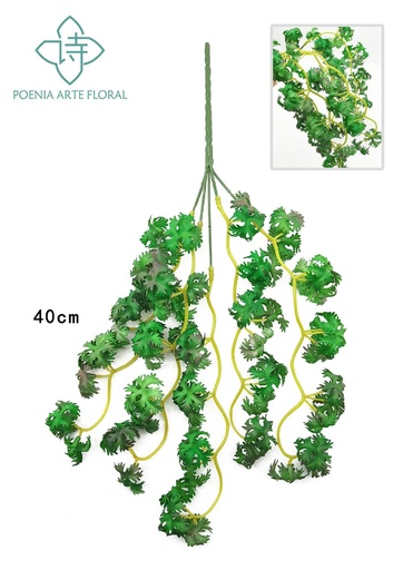 [630455] Guirnalda de hojas artificiales 40cm para decoración