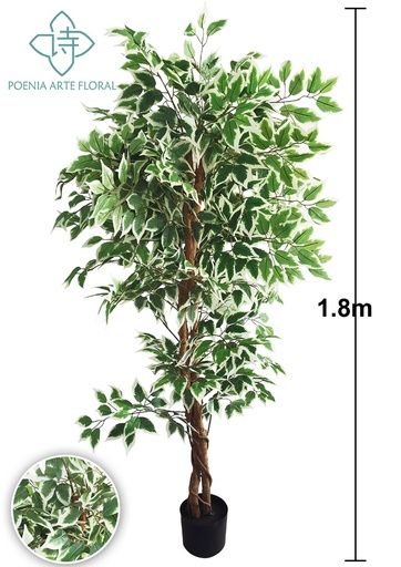 [630531] Planta de higuera artificial 180 cm - Decoración de interiores y jardines