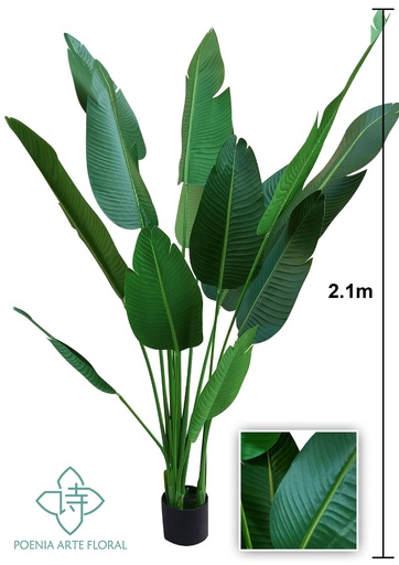 [630535] Planta artificial de 210cm de viajante - Decoración de interiores