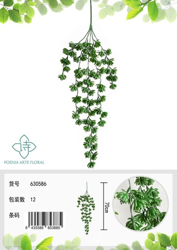 [630586] Ramo colgante de flores artificiales - Decoración y diseño interior