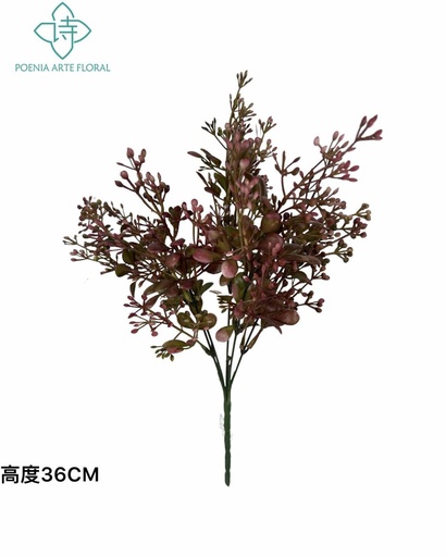 [630706-紫红] Ramo artificial de flores de estrellas - Flores decorativas