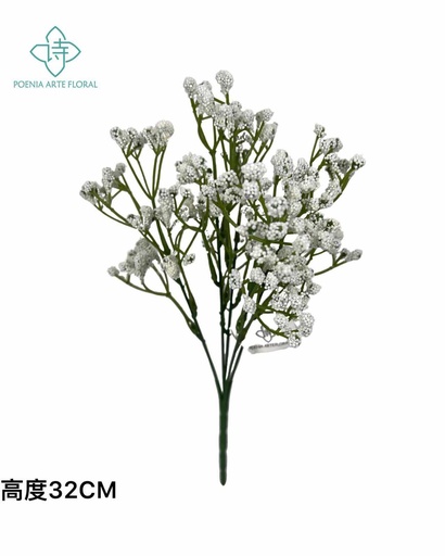 [630709-粉色] Ramo de flores de espuma estrellada - Decoración floral