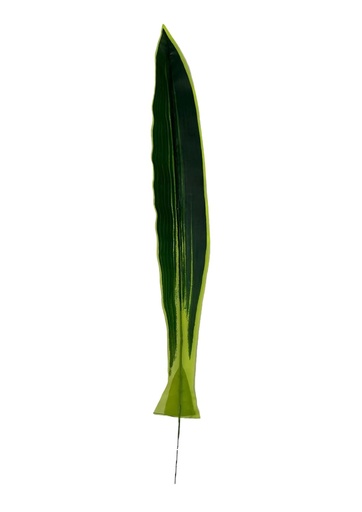 [630897] Hoja de plástico amarillo - Artículos decorativos