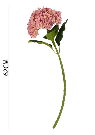 [630952粉色] Vara hortensia G para decoración artificial
