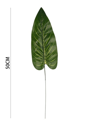 [631286-8435588860906] Rama de hoja verde artificial - Decoración de plantas artificiales