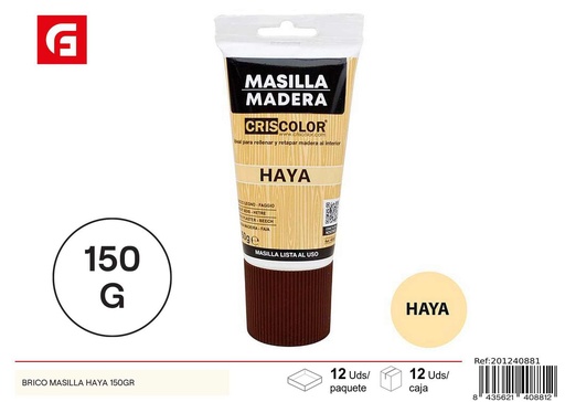 [201240881] Masilla de haya 150gr - Pintura y bricolaje