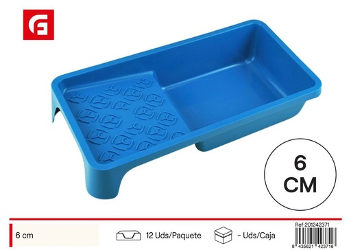 [201242371] Bandeja de pintor azul 6cm para pintura