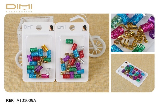 [8435693821717] Anillos decorativos para cabello 12/U - Accesorios para el cabello
