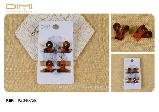 [8435693823483] PINZA 12/U PZ04072B - Accesorios para el cabello - Pinzas para el pelo