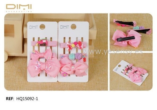 [8435693825661] Pack de pinzas 12/U HQ15092-1 DM - Accesorios para el cabello