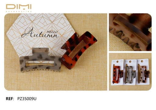 [8435693827221] Pinza de pelo 9CM 12/U - Accesorios para el cabello y diademas