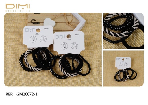 [8435693831426] Pack gomas 12/U - Accesorios para el cabello