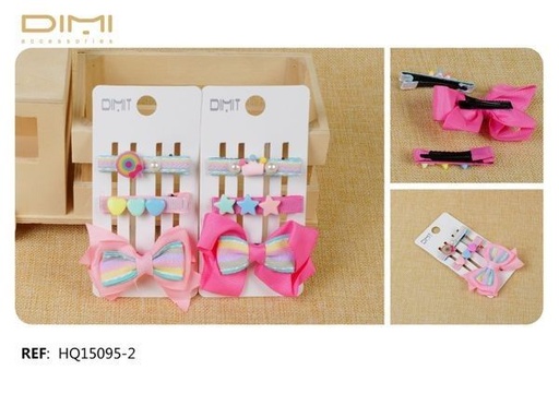[8435693838579] Pack de pinzas 12/U HQ15095-2 - Accesorios para el cabello