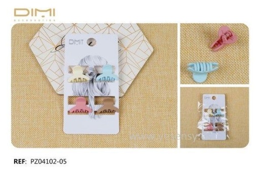 [8435693848813] MINI PINZAS 12/U PZ04102-05 - Accesorios para el cabello - Pinzas